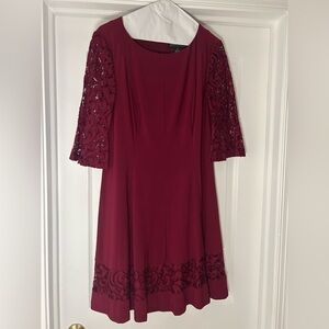 Jessica Howard dress - cranberry